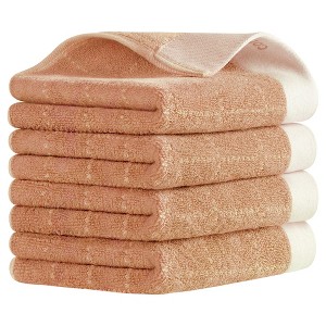 REGALWOVEN Kitchen Home Decor Cotton Soft Absorbent Checkered Pattern Decorative Hand Towel 14" x 30" - 1 of 4