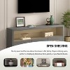 Sapphtopaz Modern TV Stand for TVs Up to 79" Storage Cabinet with 3 Drawers TV Console with Large Open Shelf Table for Living Room, Entryway - 4 of 4