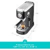 Casabrews 20 Bar Espresso Machine with Pressure Gauge - 2 of 4