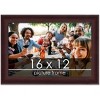 PosterPalooza | Linear Brown Picture Frame - UV Acrylic, Backing Board, Hanging Hardware Included - 2 of 4