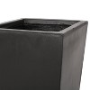 Okak 13"W Modern Tapered Planter Pot, Large Indoor/Outdoor Plant Pot for Trees & Floor Plants, No Assembly - 3 of 4