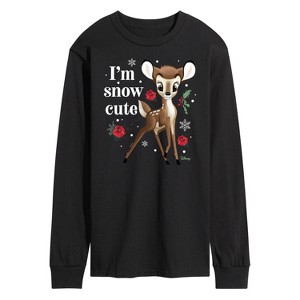 Men's - Disney - Christmas - I'm Snow Cute Long Sleeve Graphic T-Shirt - 1 of 4