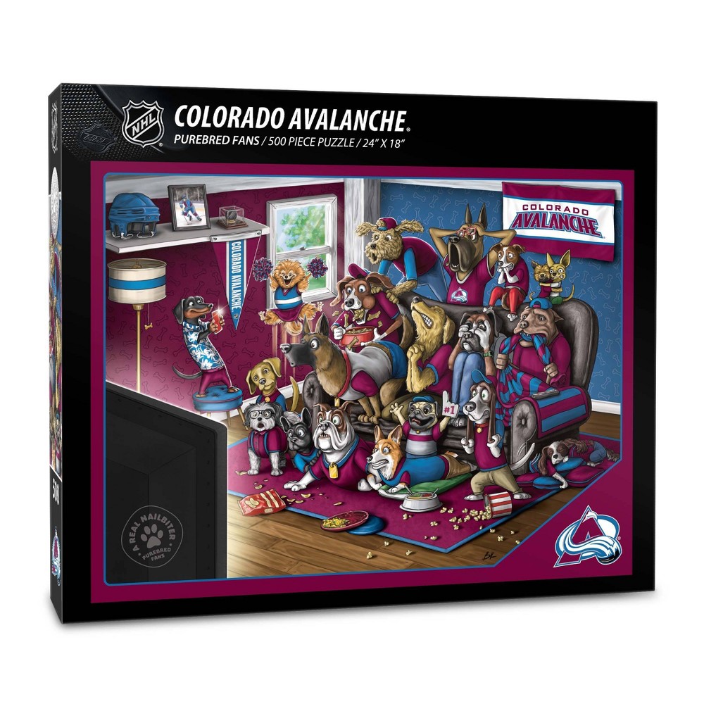 Photos - Jigsaw Puzzle / Mosaic NHL Colorado Avalanche 500pc Purebred Puzzle