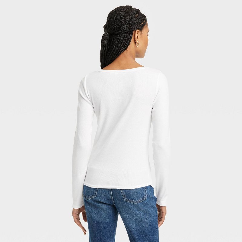 Women's Long Sleeve Lightweight T-Shirt - Universal Thread™, 3 of 7
