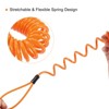 Unique Bargains Steel Spring Luggage Locking Security Cable with Double Loops - 3 of 4