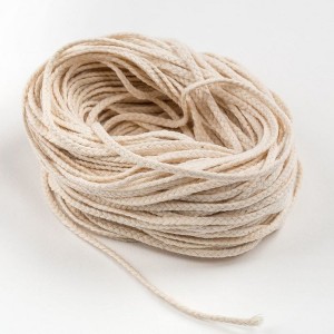 #30 Flat Braid Candlemaking Wicking for Pillar or Taper Candles 2"-4" 100 yards - 1 of 3