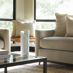 Contemporary Ceramic Vase for Living Room Decor - Decorative Vase for Home, Room and Bedroom Decor - Office and Table Centerpiece - 1 of 4