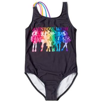 Rainbow High Avery Styles Karma Krystal Bailey Girls One Piece Bathing Suit Toddler to Big Kid