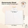 KeaBabies PlayPals Baby Towels with Hood for Girls, Boys, 100% Organic Soft Cotton Hooded Bath Towels for Newborn, Kids - 2 of 4