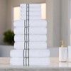 Premium Cotton Solid Plush Heavyweight Hotel Luxury Towel Set by Blue Nile Mills - 2 of 4