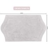 Waterford Collection Cotton Tufted Bath Rug - Home Weavers - 3 of 4