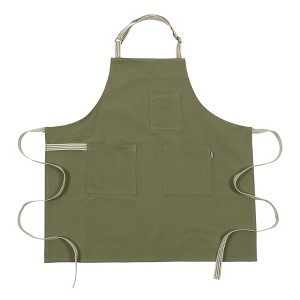 KAF Home Rooted Sustainable Certified Organic Cotton Chef's Apron - 1 of 3