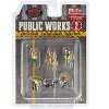 "Public Works 2" 6 piece Figure Set (4 Figures, 1 camera, 1 wheelbarrow) Ltd Ed for 1/64 scale models by American Diorama - 3 of 3