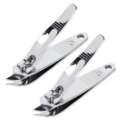 Unique Bargains Household Metal Slanted Tip Manicure Tool Pedicure Nail  Clipper Cutter 6 Pcs : Target