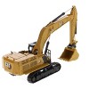 CAT Caterpillar 395 Next-Generation Hydraulic Excavator Yellow w/Tools "High Line Series" 1/87 Diecast Model by Diecast Masters - 4 of 4