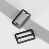 Unique Bargains Zinc Alloy Durable Multipurpose Tri Glide Metal Buckles for Bags 6 Pcs - 4 of 4