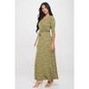 WEST K Women's Grace Faux-Wrap Maxi Dress with Tie Waist - 2 of 4