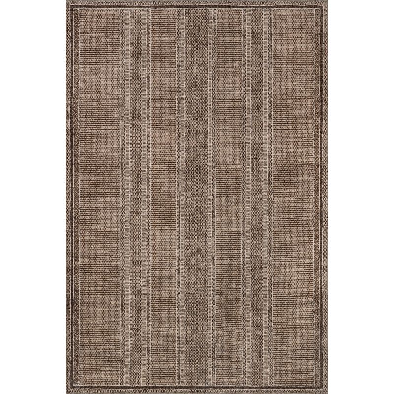 nuLOOM Reign Casual Striped Machine Washable Area Rug, 1 of 10