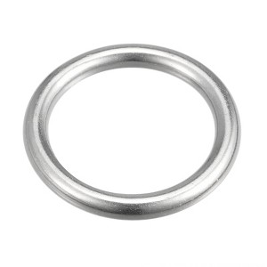 Unique Bargains Hanging Hardware 316 Stainless Steel Welded O-Ring - 1 of 4