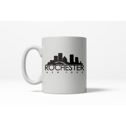 Crazy Dog T-Shirts Rochester New York Cool Upstate City Ceramic Coffee Drinking Mug  - 11oz - image 1 of 4