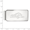 Black Bow Jewelry Sterling Silver Longwood Lancers NCAA Money Clip - 2 of 3