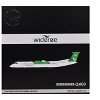 Bombardier Q400 Commercial Aircraft "Wideroe" White with Green "Gemini 200" Series 1/200 Diecast Model Airplane by GeminiJets - 3 of 3