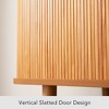 VANIRROR 47.2''x 21'' Storage Accent Cabinet, Fluted Sideboard Buffet Cabinet with Storage, Console Table with Sliding Doors for Living Room, Kitchen - 3 of 4
