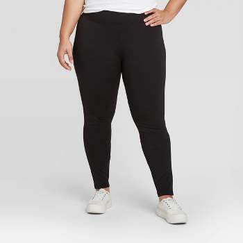 LMB Lush Moda Women's Leggings Basic Polyester - Extra Buttery Soft with  Slimming Fit for Casual Wear, Lounging, Yoga, Exercise and Layering - Many  Colors - Black Plus Size (XL - 3XL) 