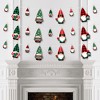 Big Dot of Happiness Red and Green Holiday Gnomes - Christmas Party DIY Decorations - Clothespin Garland Banner - 44 Pieces - image 3 of 4