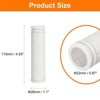 Unique Bargains Rubber Non-Slip Mushroom Bike Fit 7/8" Handlebar Grips 4.53" 4 Pairs - 2 of 4
