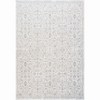 Viscose Area Rug – Neutral Persian-Inspired Low Pile Rug – Ultra-Soft Silky Texture with Light Sheen – Elegant Accent for Living Room, Bedroom - 3 of 4