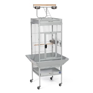 Prevue Pet Products Playtop Bird Home - Pewter White Bird Cage 3151W - 1 of 1
