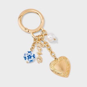 Love Cluster Handbag Charm - A New Day™ Gold - 1 of 2