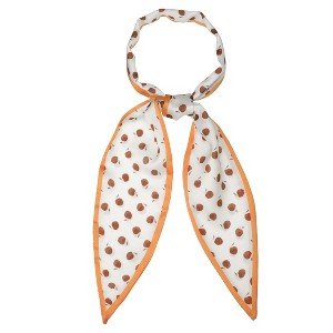 Allegra K Women's Fashion Skinny Scarves Hair Band Ribbon Bag Accessory Neckerchief - 1 of 4
