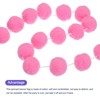 Unique Bargains Party Decoration 24 Felt Balls Hanging Garland 3 Pcs - 3 of 4