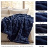 Gulches Faux Fur Throw - Basketweave Texture, Crystal Velvet Reverse, Machine Washable - 3 of 4