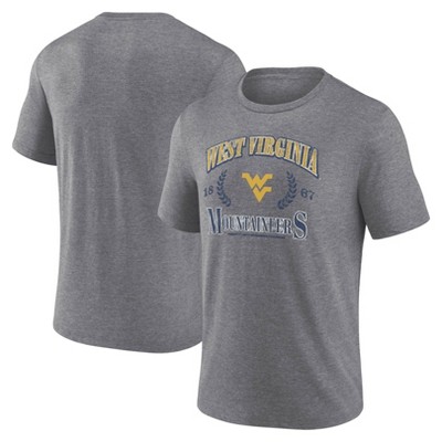 NCAA West Virginia Mountaineers Men's Collegiate Tamiami Short Sleeve Shirt, Large, WV - Collegiate Navy