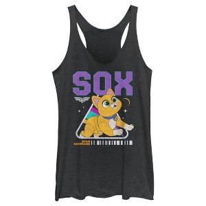 Women's Lightyear Playful Sox Racerback Tank Top - 1 of 4