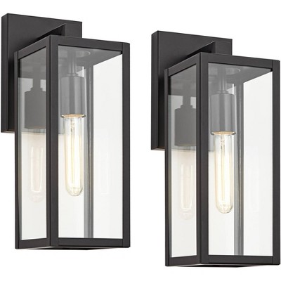 John Timberland Titan Modern Outdoor Wall Light Fixtures Set Of 2 ...