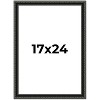 PosterPalooza | Antique Black Picture Frame - UV Acrylic, Foam Board Backing, Hanging Hardware - 2 of 4