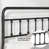 ORRD Queen Metal Bed Frame with Headboard, Black Platform Bed Frame with Under Bed Storage, No Box Spring Needed - 4 of 4