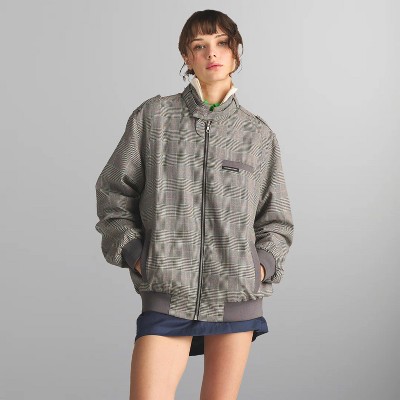 Members Only - Women's Anderson Glen Plaid Oversized jacket
