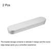 Unique Bargains Tinplate Portable Compact Lightweight Storage Container 2 Pcs - 3 of 4