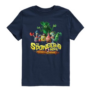 Boys' - Spongebob Squarepants - Spongebob: The Search For Squarepants Logo Short Sleeve Graphic T-Shirt - 1 of 4