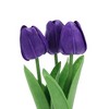 Unique Bargains Artificial Plants Tulip Plastic 3.15"x3.15"x9.84" 1 Pcs - 4 of 4