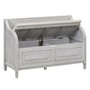 NicBex 42" Storage Bench with Safety Hinges,Storage Ottoman Bench with High Back,Rustic Wood Foot Stool for Bedroom,Entryway - 4 of 4