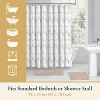 LunaLulinlk Shower Curtain with Hooks – Heavy-Duty Mold/Mildew-Resistant - 3 of 4
