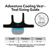 Adventure Cooling Vest - Teal - L - 4 of 4