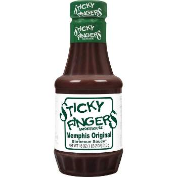 Sticky Fingers Memphis Original Barbecue Sauce - 18oz