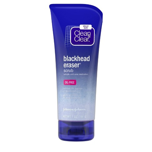 Face scrub for blackheads